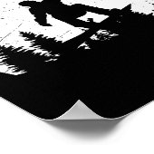 Snowboarder Gratis Stijl Snowboard Extra Poster (Hoek)