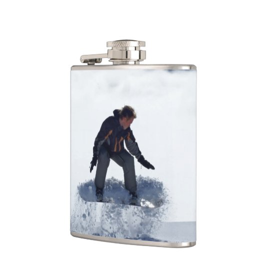 Snowboarder Heupfles (Links)