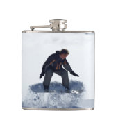 Snowboarder Heupfles (Voorkant)