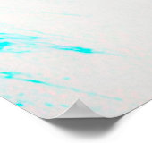 Snowboarder illustratie poster (Hoek)