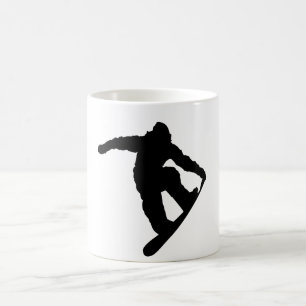 Snowboarder Koffiemok