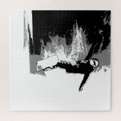 Snowboarder Legpuzzel (Horizontaal)