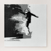 Snowboarder Legpuzzel (Verticaal)