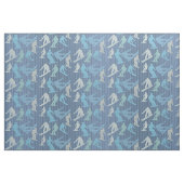 Snowboarder lijnen stof (Fat Quarter)