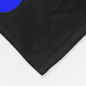 Snowboarder Mannen Snowboarding Wintersport Fleece Deken (Hoek)