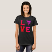 Snowboarder-Mannen, voor dames T-shirt (Voorkant volledig)