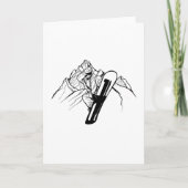 Snowboarder Mountain Adventure Kaart (Voorkant)