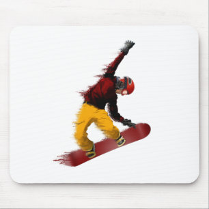 Snowboarder Muismat