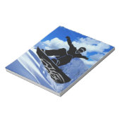 snowboarder notitieblok (Linkerzijde)