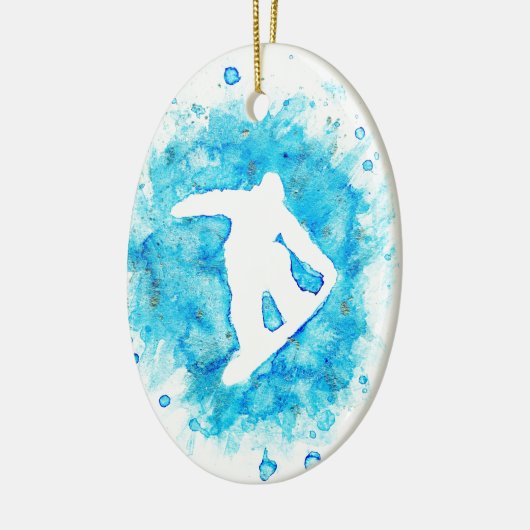 Snowboarder ornament (Links)