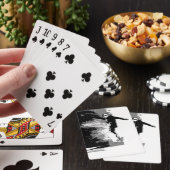 Snowboarder Pokerkaarten (Insitu)