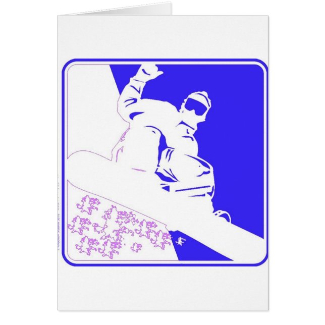 Snowboarder/Pop Art (Voorkant)