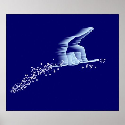 Snowboarder Poster (Voorkant)