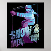 Snowboarder Poster (Voorkant)