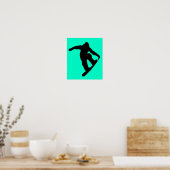 Snowboarder Poster (Keuken)