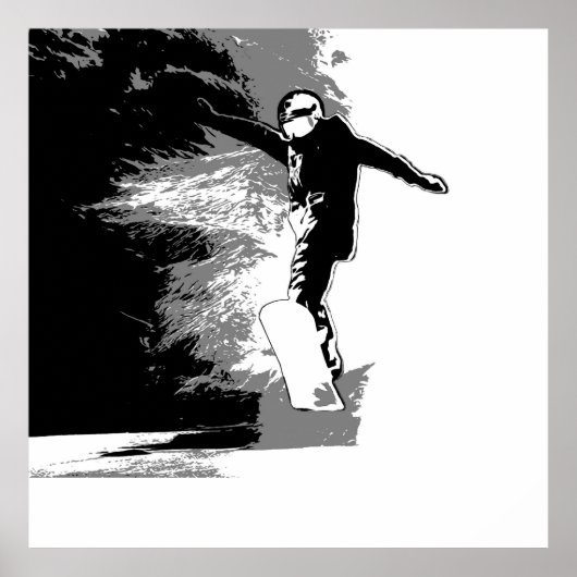Snowboarder Poster (Voorkant)