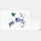 Snowboarder Power to People Ski Resort Case-Mate iPhone Case (Achterkant / Rechts)
