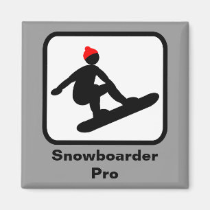 Snowboarder Pro Magneet