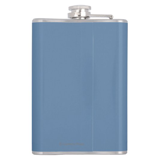 Snowboarder Scene - Glacier Peak, Washington Heupfles (Achterkant)