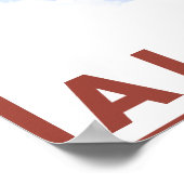 Snowboarder Scene- Vintage Travel Poster 2 (Hoek)