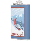Snowboarder Scene - Washington Heupfles (Links)