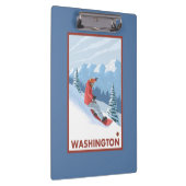 Snowboarder Scene - Washington Klembord (Rechts)