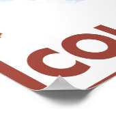 Snowboarder SceneColorado Poster (Hoek)