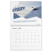 Snowboarder Slang Kalender (Feb 2026)