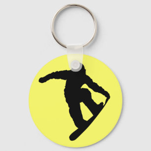 Snowboarder Sleutelhanger