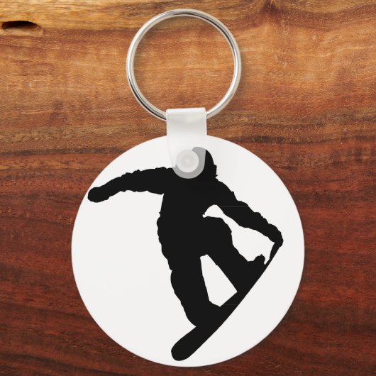 Snowboarder Sleutelhanger (Voorkant)