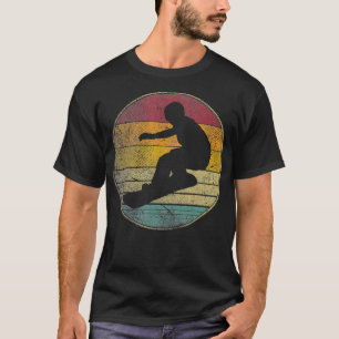 Snowboarder Snow Board Retro Ski Snowboard Mountai T-shirt
