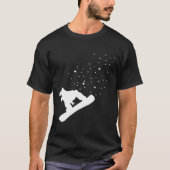 Snowboarder Snowboarden 4 T-shirt (Voorkant)