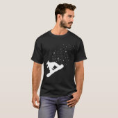Snowboarder Snowboarden 4 T-shirt (Voorkant volledig)