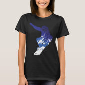 Snowboarder Snowboarder Wintersport S T-shirt (Voorkant)