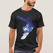 Snowboarder Snowboarder Wintersport S T-shirt (Voorkant)