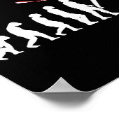 Snowboarder Snowboarding Snowboard Poster (Hoek)