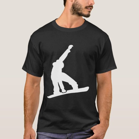Snowboarder Snowboarding T-shirt (Voorkant)