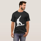 Snowboarder Snowboarding T-shirt (Voorkant volledig)