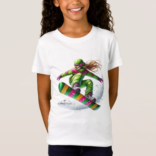 Snowboarder T-Shirt (Voorkant)