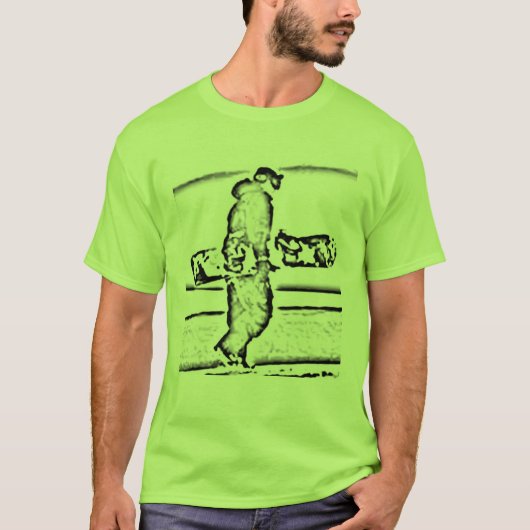 Snowboarder T-shirt (Voorkant)