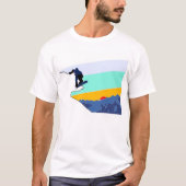 Snowboarder T-shirt (Voorkant)