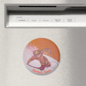 Snowboarder versnipperen een beetje macht magneet (Insitu (Vaatwasser))