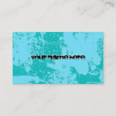 snowboarder visitekaartje (Achterkant)