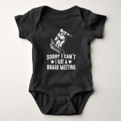 Snowboarder winterfreestyle Snowboarder Romper (Voorkant)