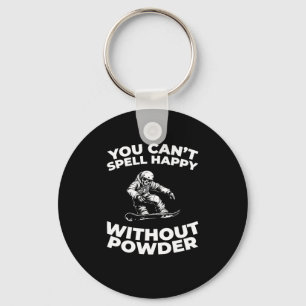 Snowboarder Wintersport - Snowboarden Sleutelhanger