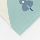 Snowboarders en skiërs rijden in het skioord. Pe Fleece Deken (Hoek)