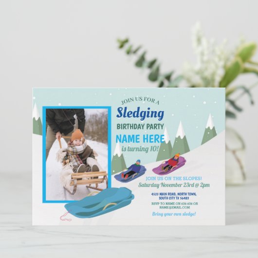 Snowboardfoto van springplank kaart (Staand voorkant)