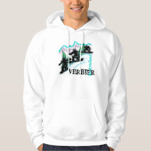 Snowboardhoodie van Verbier Zwitserland Hoodie