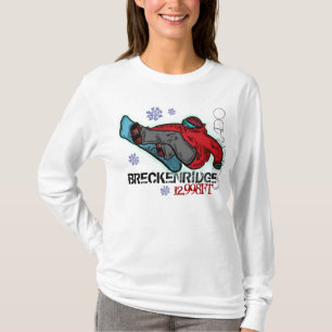 Snowboardhoodie voor de verhoging van de colorado t-shirt
