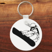 Snowboarding 3 sleutelhanger (Voorkant)
